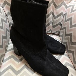 Boohoo Black Heeled Boots